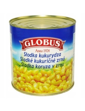 Kukurydza konserwowa Globus 2120 g Rolnik