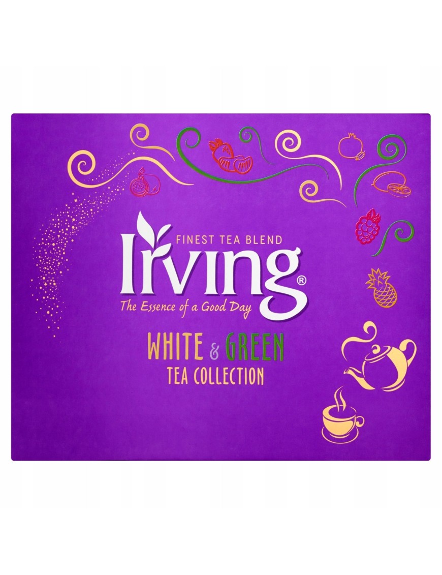 Irving Kolekcja białej i zielonej herbaty 45 g 30T