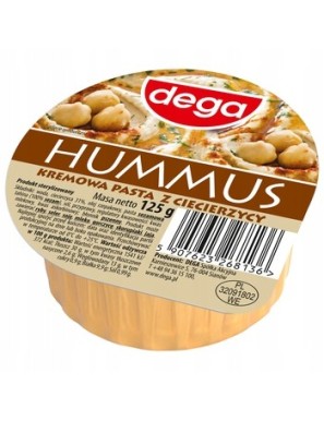Dega Hummus Kremowa pasta z ciecierzycy 125g