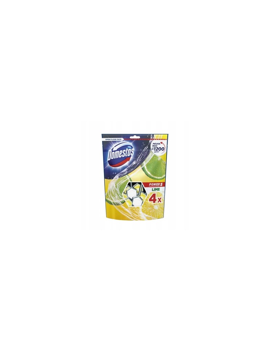 Domestos Power 5 Lime 4x55g