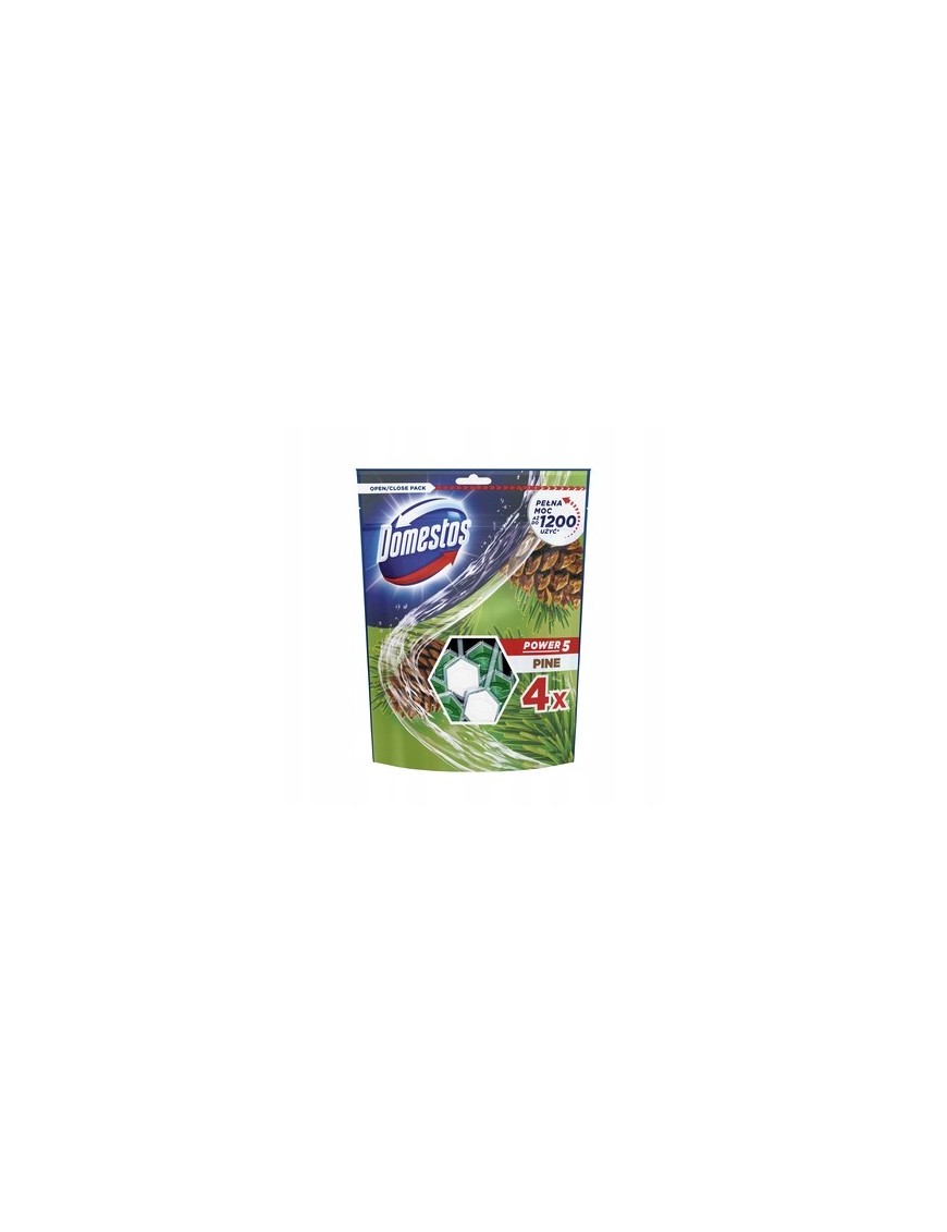 Domestos Power 5 Pine 4x55g