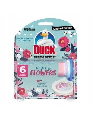 Duck First Kiss Flowers - krążek do toalet