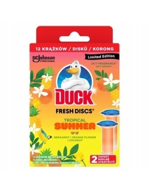Duck Tropical Summer - krążek do toalet zapas