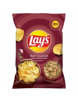 Lay's Lays Chipsy gulasz wołowy z grzybami 200 g