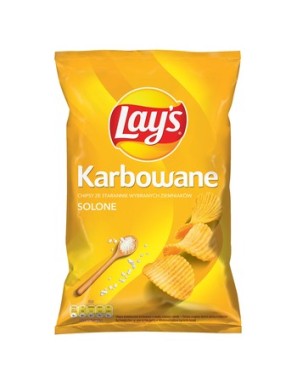 Lay's Chipsy ziemniaczane karbowane solone 120 g