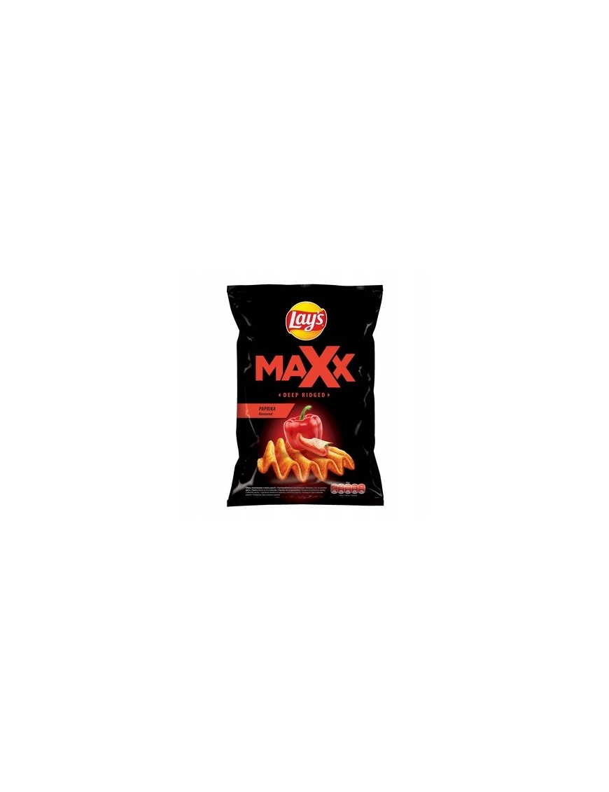 Lay's Lays Maxx Paprika Chipsy ziemniaczane 120g