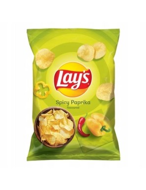 Lay's Lays Spicy Paprika Chipsy ostre 130g