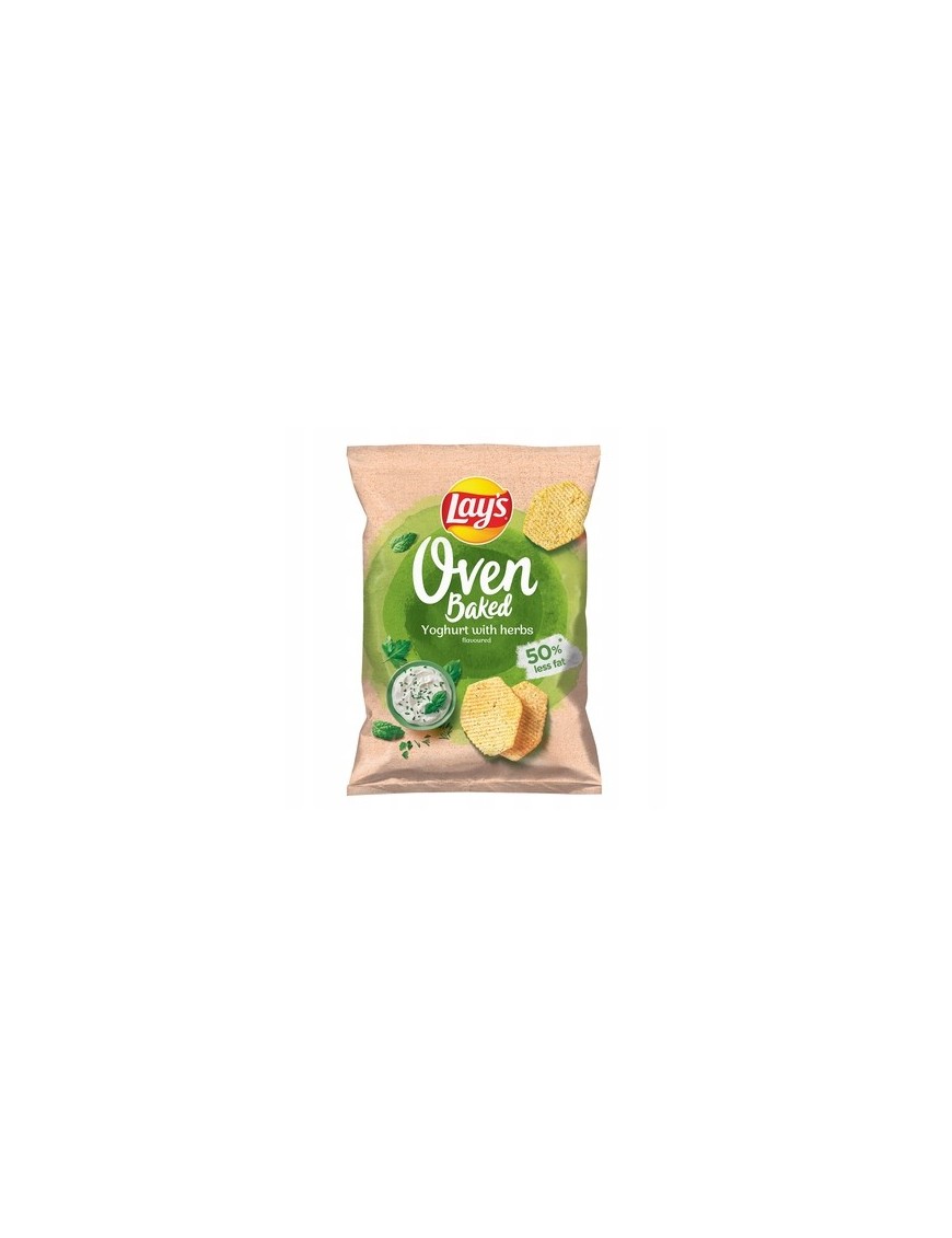 Lay's Oven Baked Lays jogurt z ziołami chipsy 110g