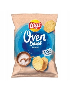 Lay's Oven Baked Lays Chipsy solone pieczone 110g