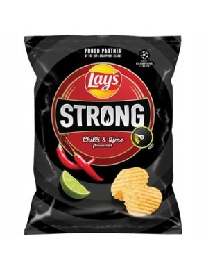 Lay's Strong Lays ostre chilli i limonka 250 g