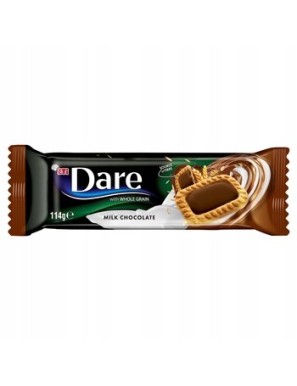 DARE - Ciastka z czekoladą mleczną - 114 g