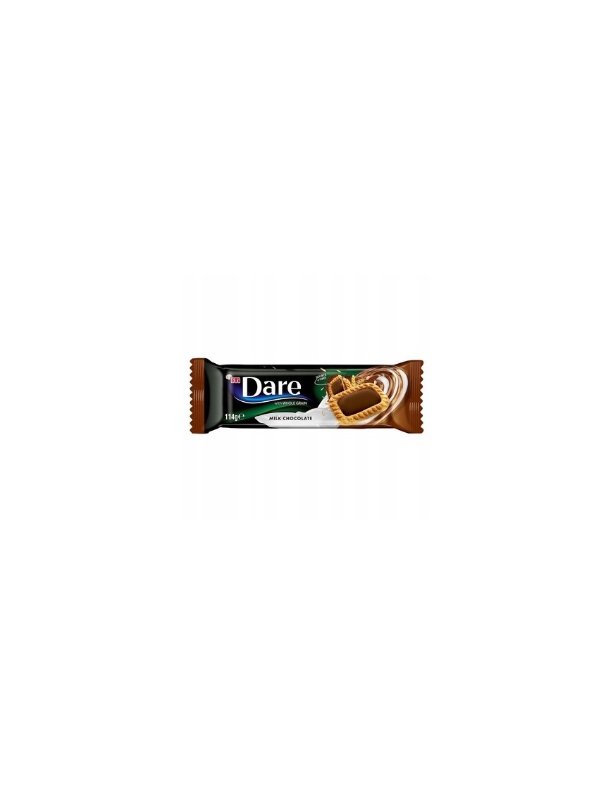 DARE - Ciastka z czekoladą mleczną - 114 g