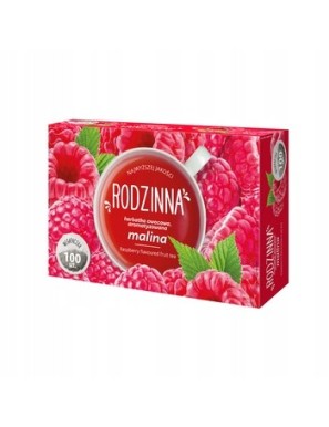 Rodzinna ekspresowa owocowa malinowa 100x2g