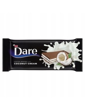 DARE - Kakaowy wafel z kremem kokosowym - 142 g
