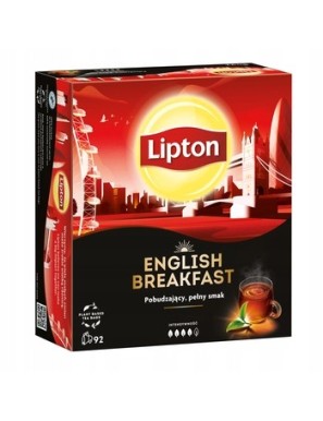 LIPTON English Breakfast herbata czarna 92T
