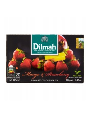 Herbata Dilmah Mango & Strawberry 20 torebek
