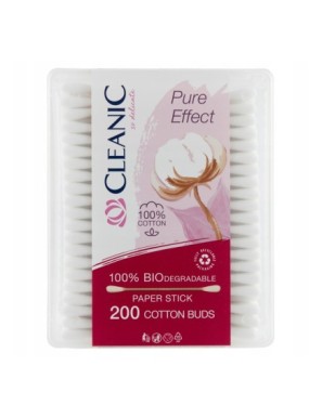 Cleanic Pure Effect Patyczki higieniczne 200 sztuk