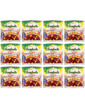 12x Bonduelle Na ciepło Meksykańskie chili sin carne 430 g