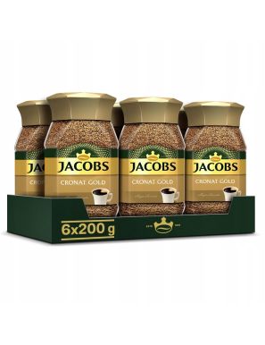6x Jacobs Cronat Gold Kawa rozpuszczalna 200 g