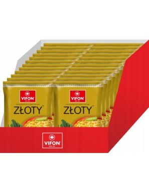 24x Vifon Zupa błyskawiczna o smaku kurczaka złoty 70 g