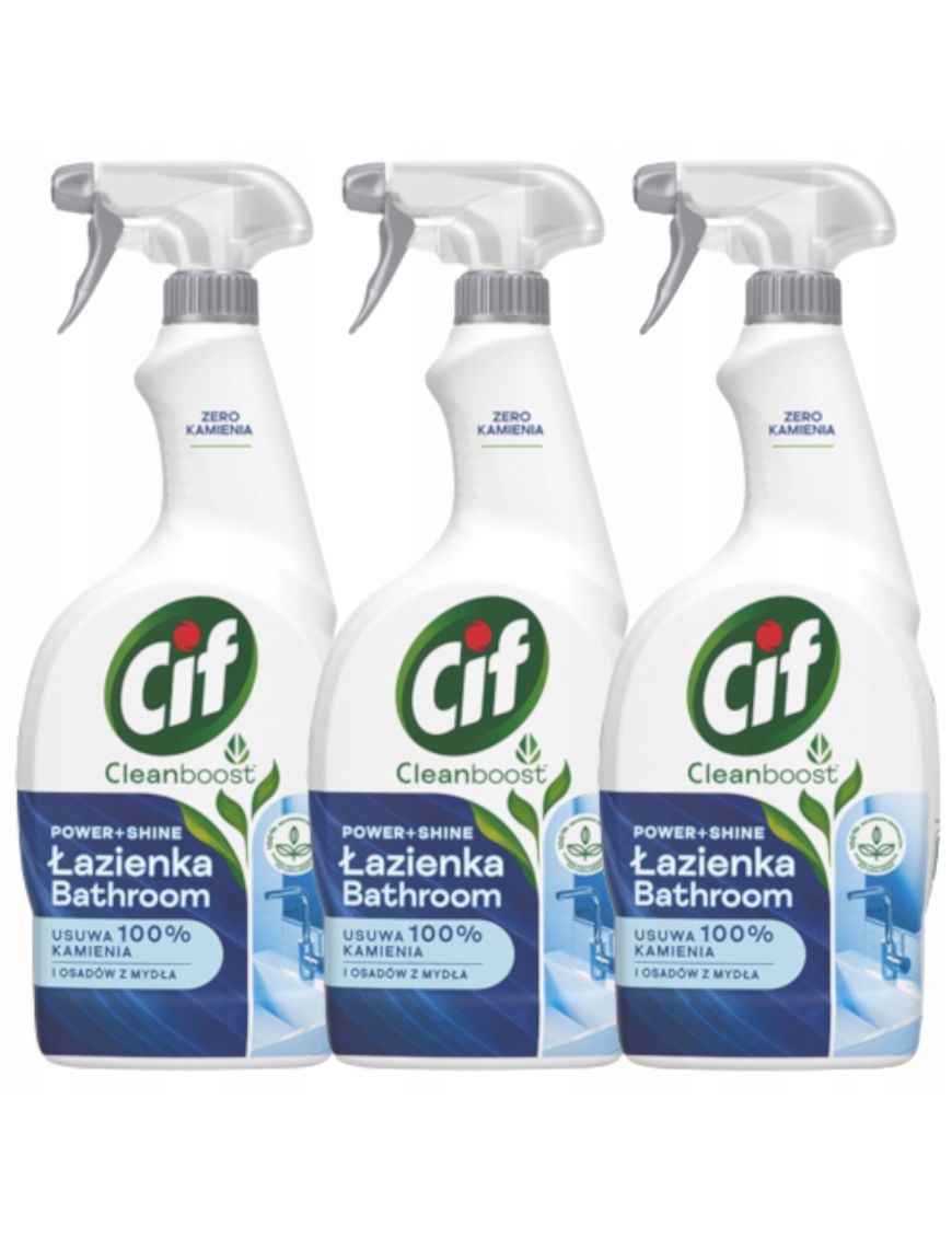 Cif Power&Shine Łazienka 3 x 750ml