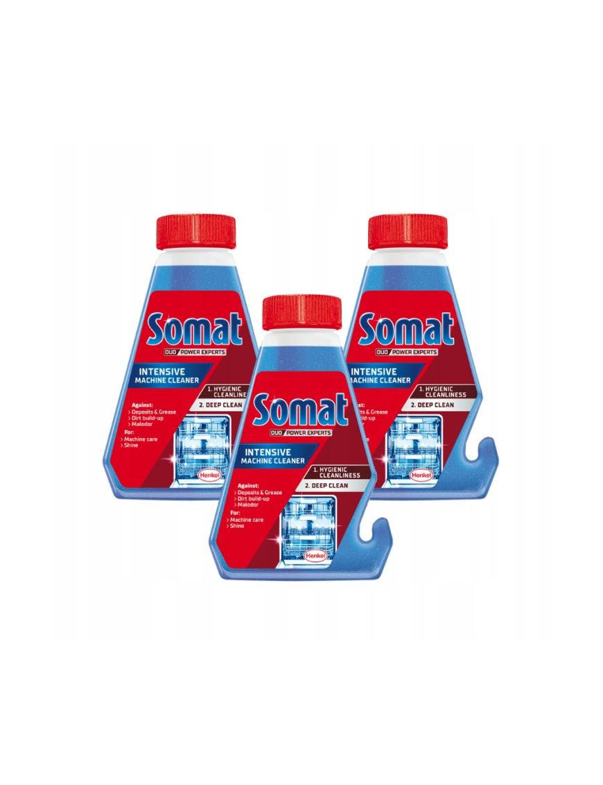 3 x Somat Intensive Machine Cleaner Środek do czyszczenia zmywarek 250 ml