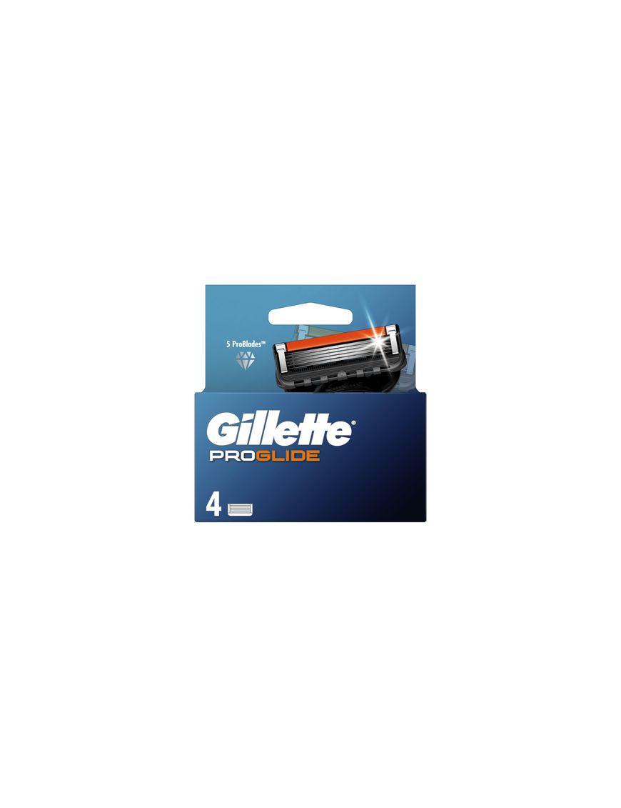 Gillette ProGlide Ostrza wymienne do maszynki do golenia dla mężczyzn, 4 sztuk
