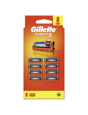 Gillette Fusion Ostrza wymienne do maszynki do golenia, 8 sztuk