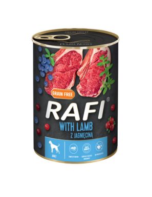 RAFI z jagnięciną - karma dla psa 400 g