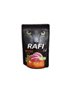 RAFI Cat z Kaczką - karma dla kota 100g