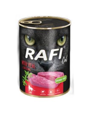 RAFI Cat z cielęciną - karma dla kota 400g