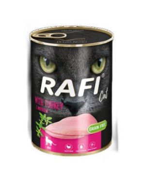 RAFI Cat z indykiem - karma dla kota 400g