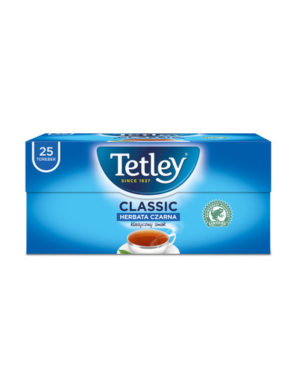 Herbata Tetley Classic Czarna 25T