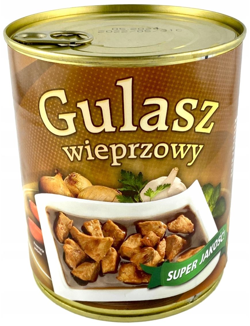 Yabra Gulasz wieprzowy 800G