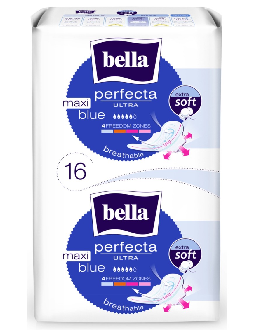 Bella Perfecta Ultra Maxi Blue Extra Soft 16sztuk