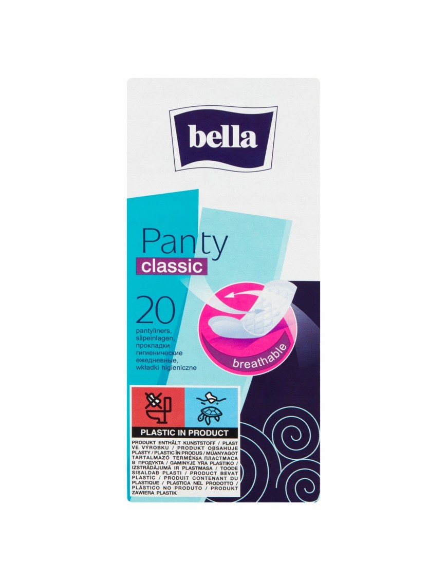 Bella Panty Classic Wkładki higieniczne 20 sztuk