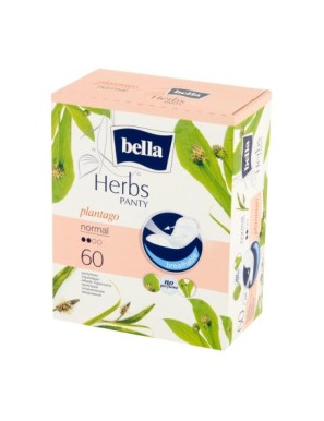 Bella Herbs Panty Plantago Normal Wkładki 60 sztuk
